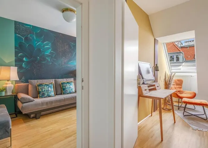 Luxury Loft View - 4 Bedrooms - Gym - Near Centre - Schoenbrunn - Book Parking With Us וינה