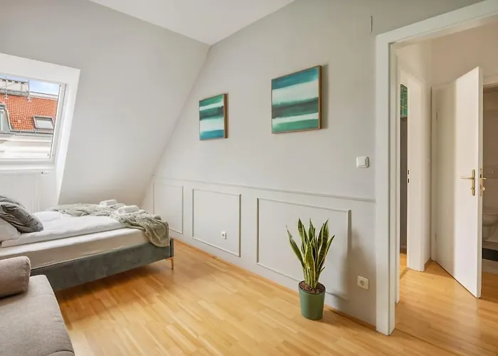 Luxury Loft View - 4 Bedrooms - Gym - Near Centre - Schoenbrunn - Book Parking With Us דירה *