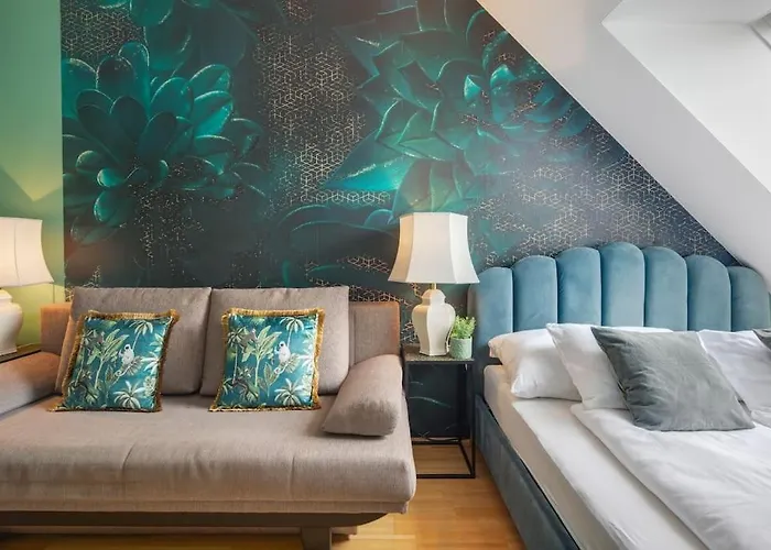 Luxury Loft View - 4 Bedrooms - Gym - Near Centre - Schoenbrunn - Book Parking With Us דירה